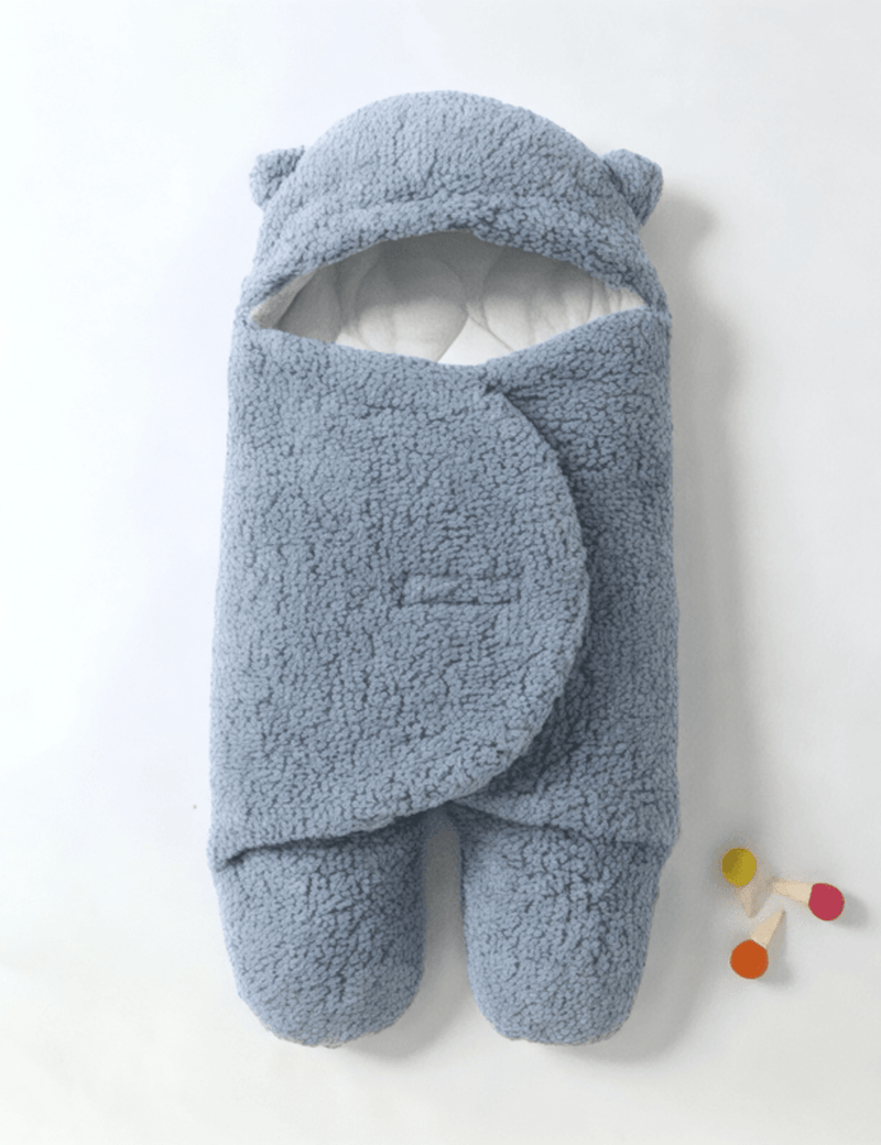 Boobuba Soft Plush Baby Swaddle Blanket - Cozy Newborn Sleep Sack