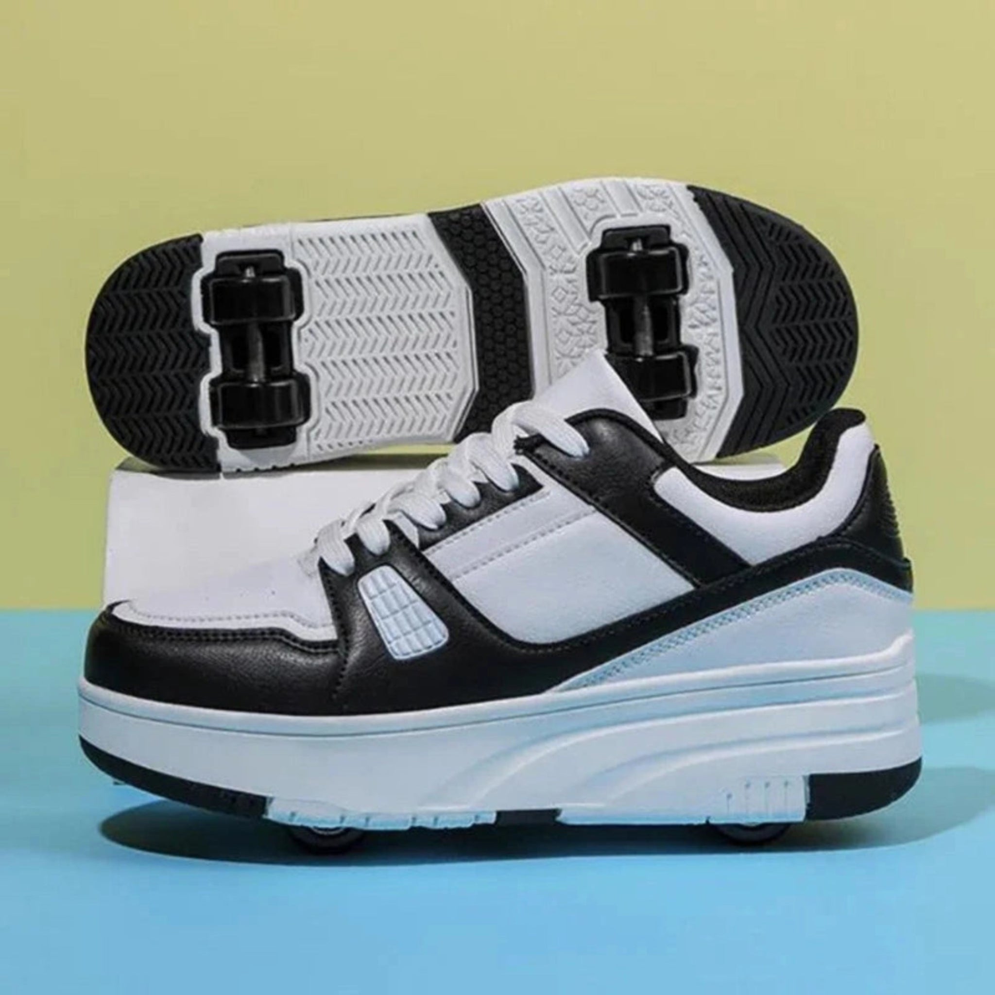 Boobuba Ultra-Light Kids Roller Skate Shoes - 4-Wheel Sneakers for Fun!