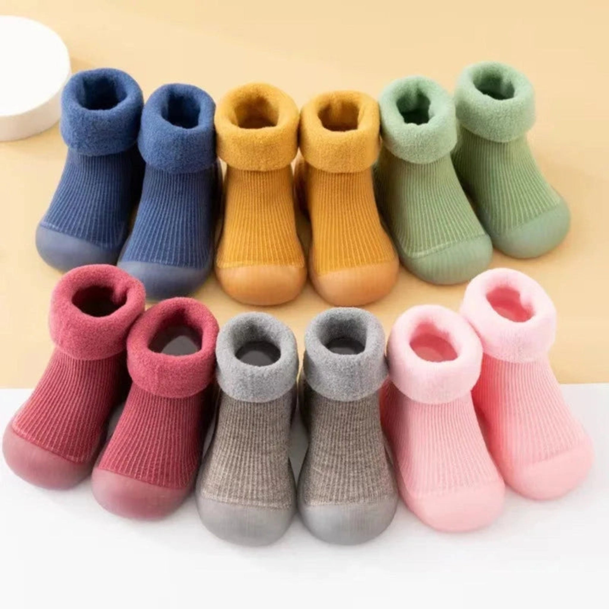 Boobuba Ultra Warm Kids' Winter Socks & Cozy Indoor Booties