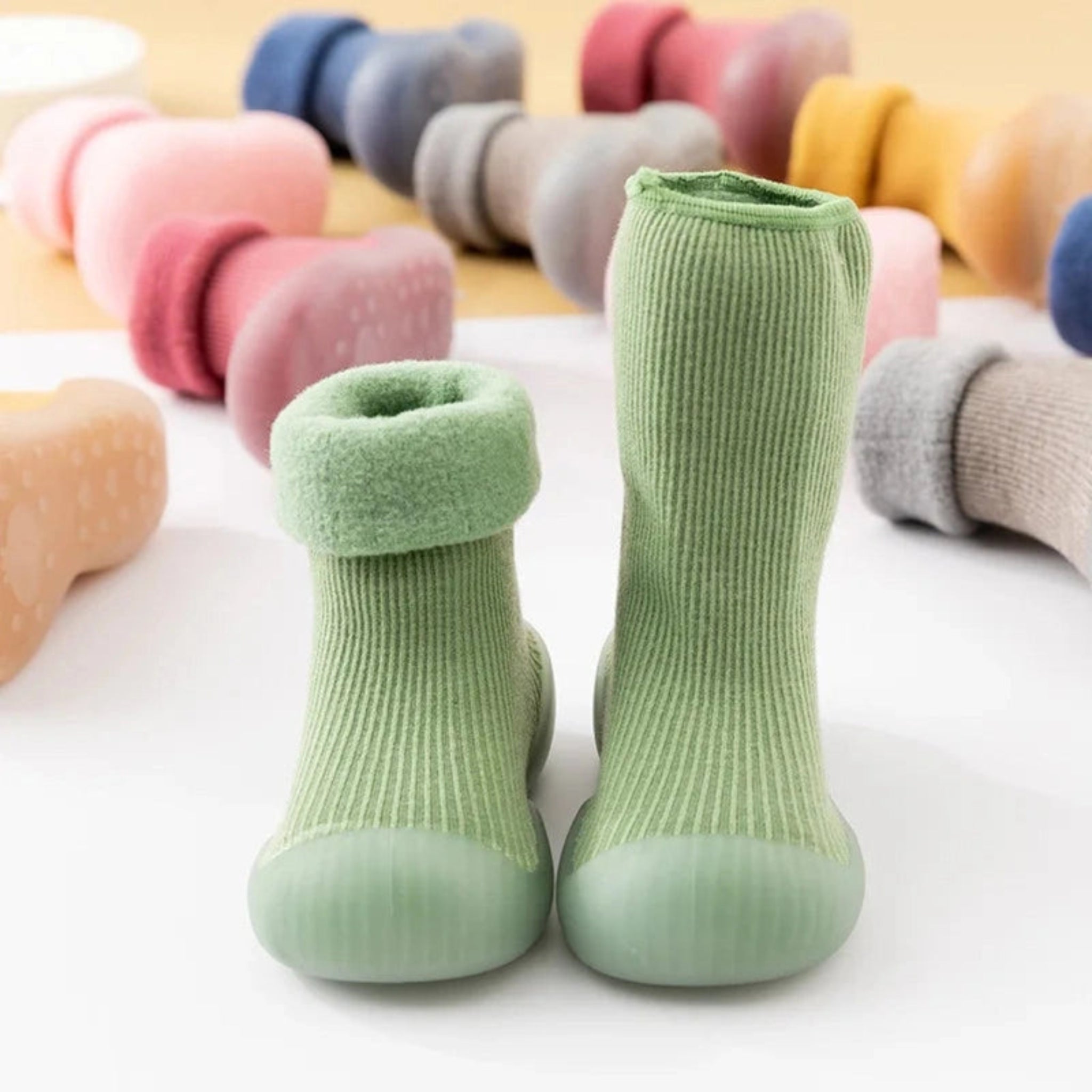Boobuba Ultra Warm Kids' Winter Socks & Cozy Indoor Booties