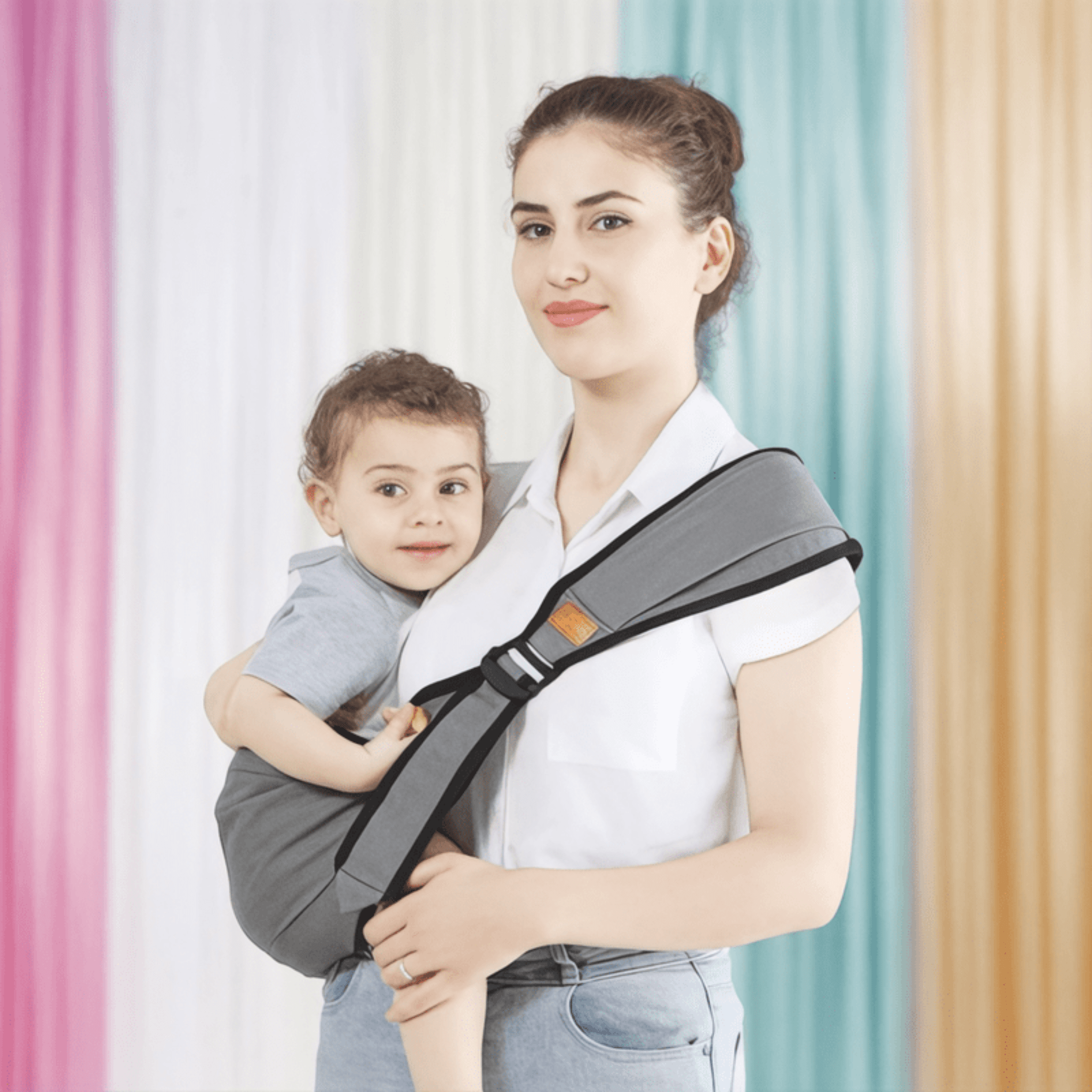 Boobuba Versatile Baby Carrier for Newborns & Toddlers - All Positions, Year-Round Comfort