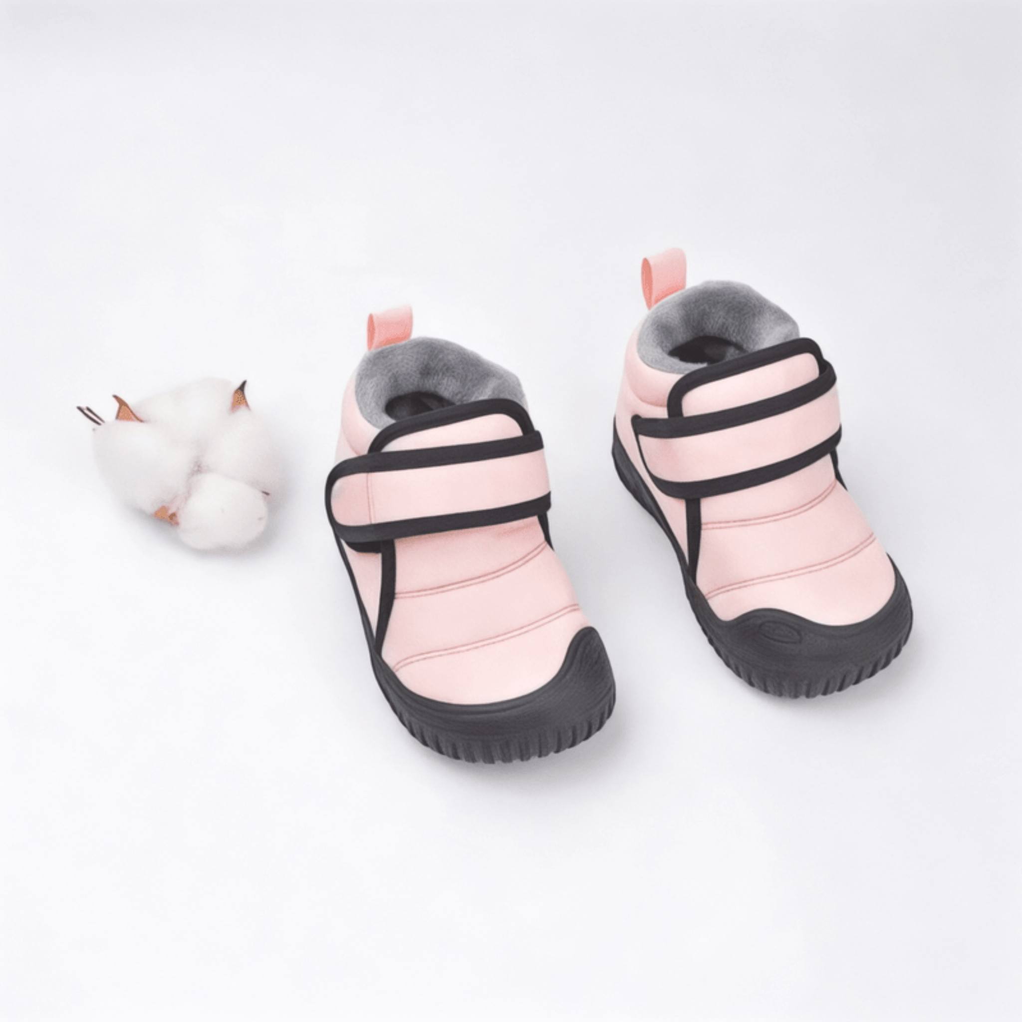 Boobuba Winter Waterproof Plush Kids' Snow Boots - Soft, Warm & Cozy