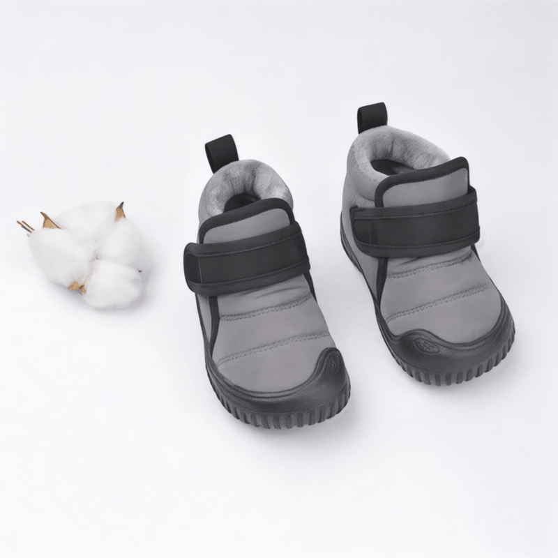 Boobuba Winter Waterproof Plush Kids' Snow Boots - Soft, Warm & Cozy
