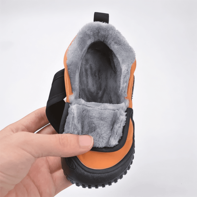 Boobuba Winter Waterproof Plush Kids' Snow Boots - Soft, Warm & Cozy