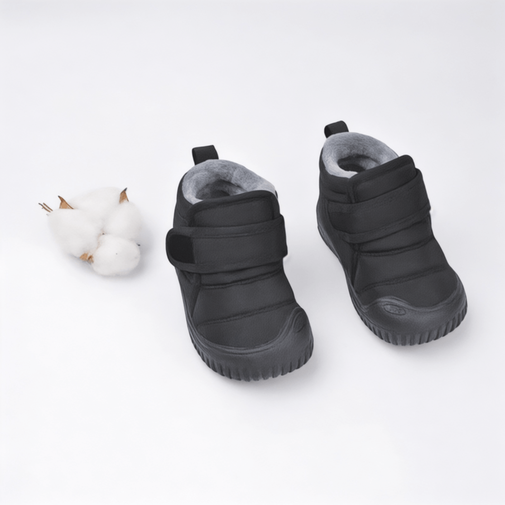 Boobuba Winter Waterproof Plush Kids' Snow Boots - Soft, Warm & Cozy