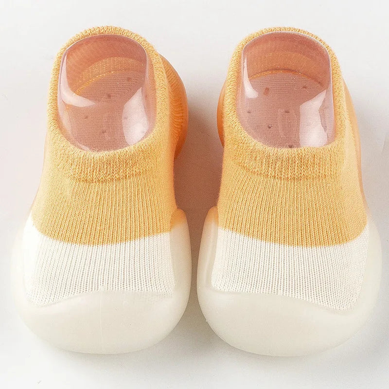 Summer Combed Cotton Breathable Anti-Slip Baby Walking Shoes