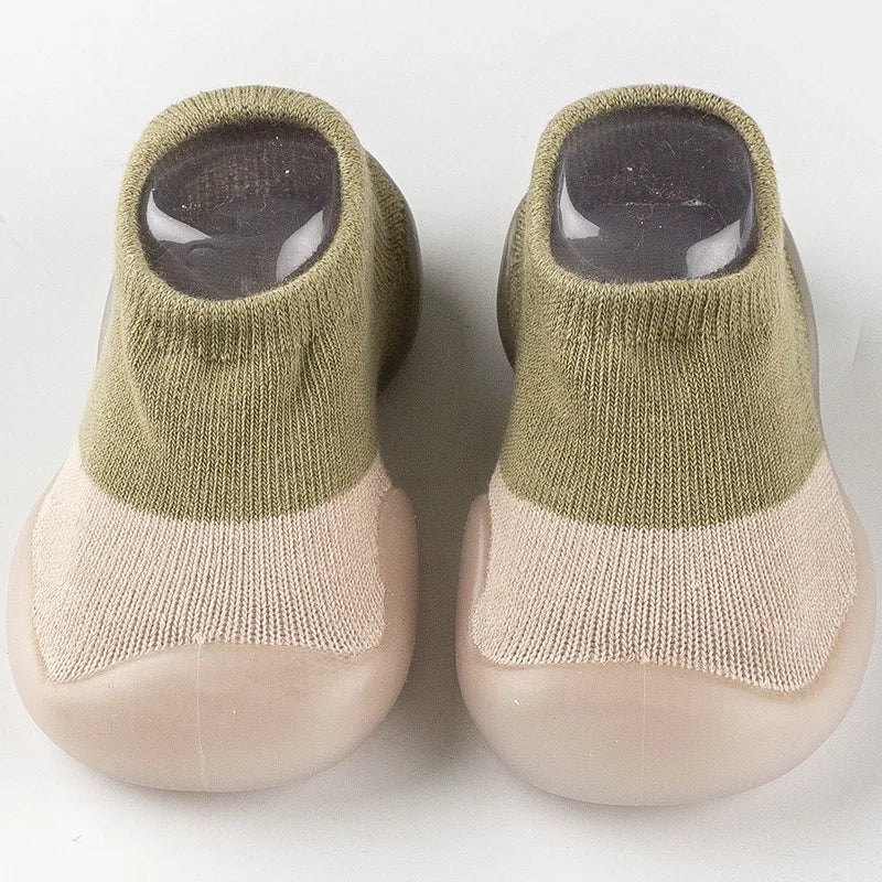 Summer Combed Cotton Breathable Anti-Slip Baby Walking Shoes