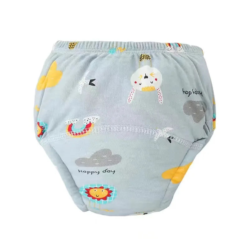 Reusable Cotton Baby Training Pants - Eco-Friendly & Comfortable