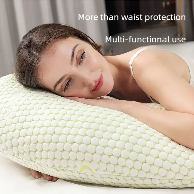 U-Shaped Pregnancy Pillow - Machine Washable Maternity Cushion