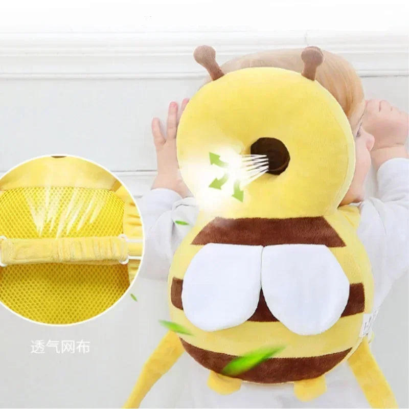 Cartoon Baby Head Protector Pillow - Safe Backward Cap for Kids