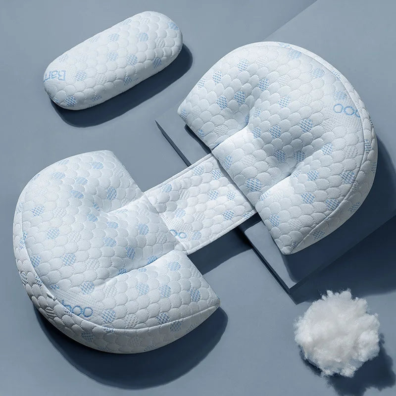 U-Shaped Pregnancy Pillow - Machine Washable Maternity Cushion