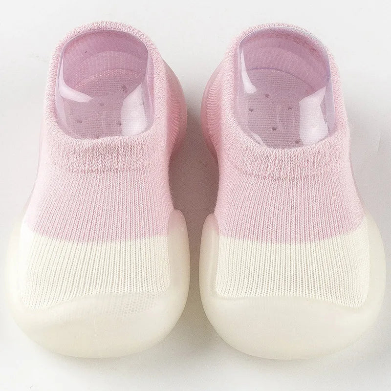 Summer Combed Cotton Breathable Anti-Slip Baby Walking Shoes