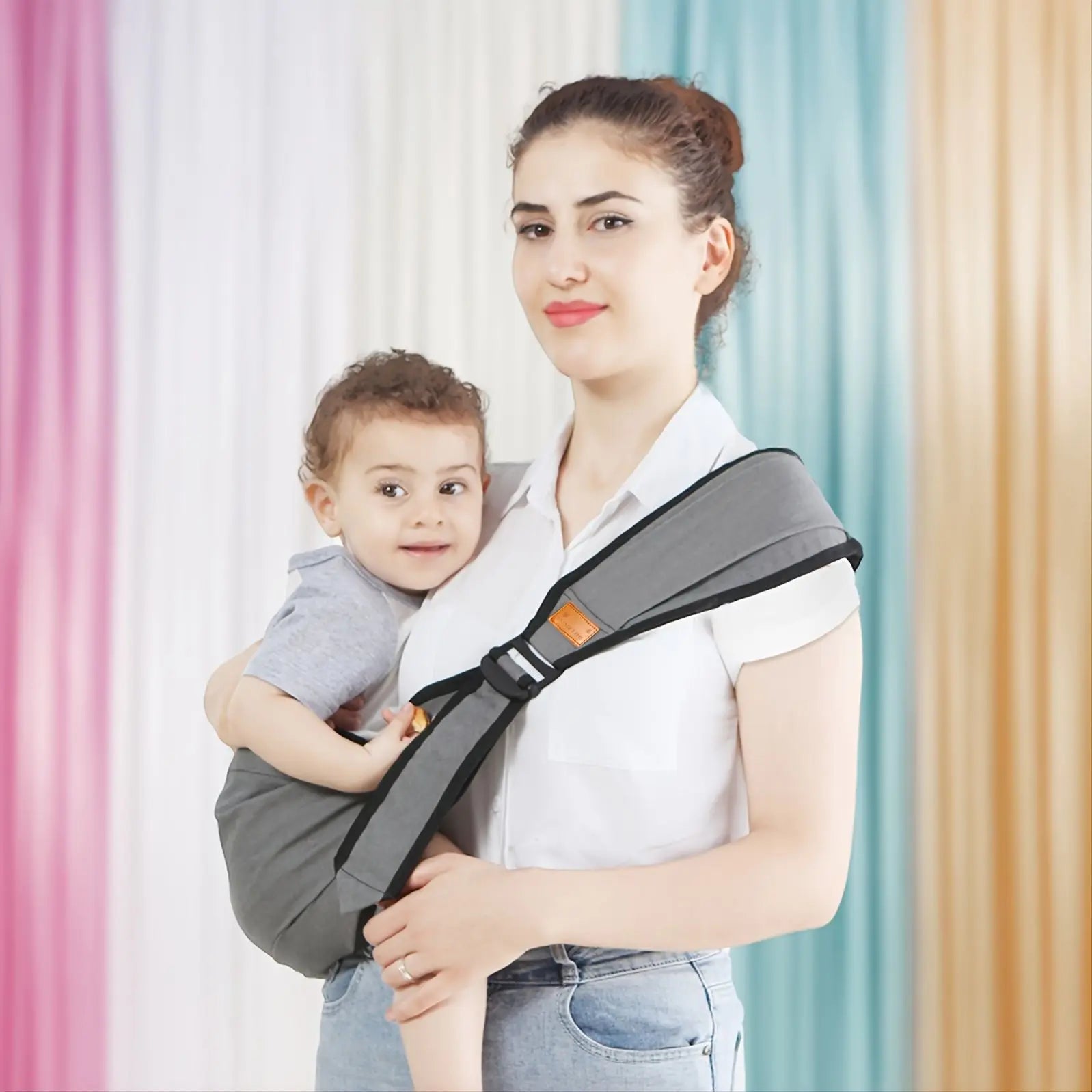 Versatile Baby Carrier for Newborns & Toddlers - All Positions, Year-Round Comfort